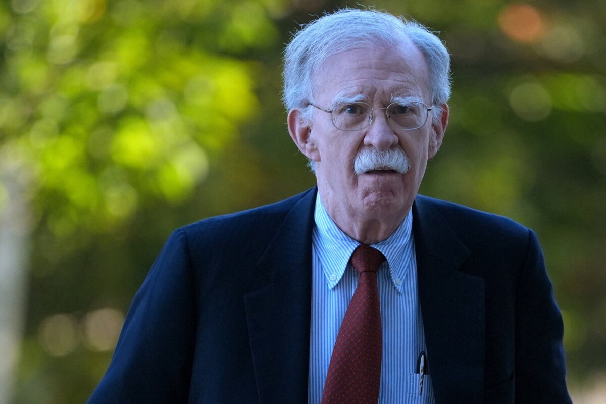 Ex-Trump Adviser John Bolton Surrenders Following Charges Of Mishandling Classified Information thumbnail