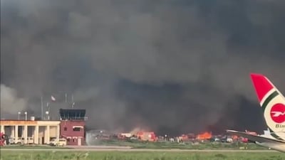 Flights suspended at Dhaka airport after major cargo terminal fire. (PTI)