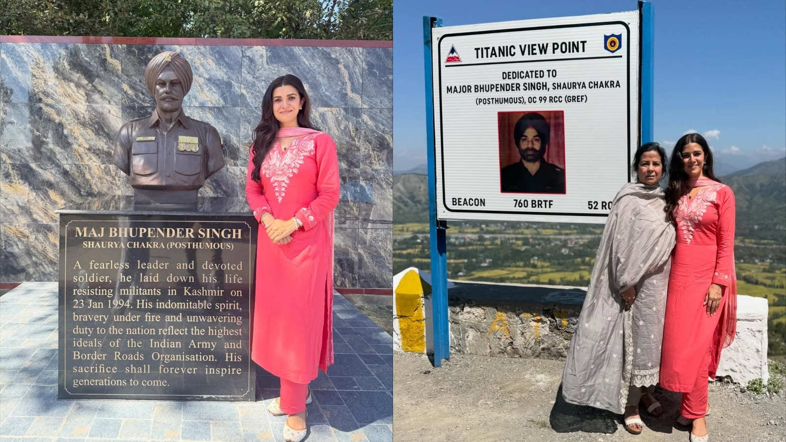 Nimrat Kaur Visita Memorial do Pai em Caxemira e Comove Fãs com Homenagem Emocionante