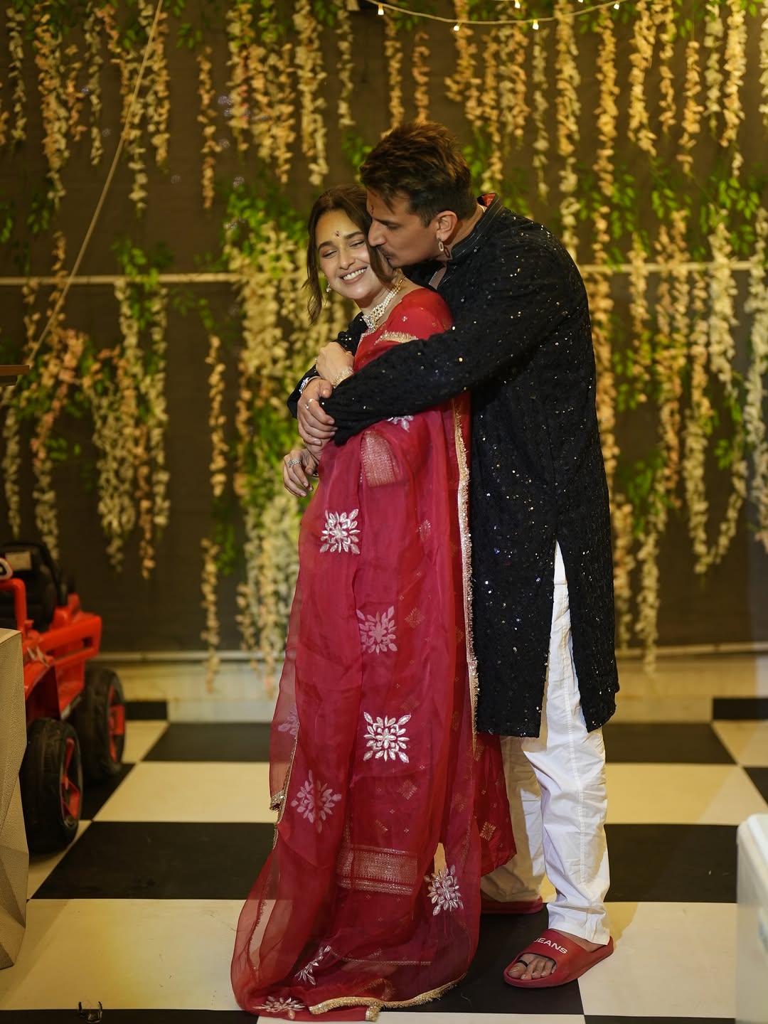 On October 12, 2018, the couple finally tied the knot in a beautiful wedding ceremony in the presence of their friends and family members. He had proposed to her on February 14, 2018, and they got engaged. On October 12, 2018, the couple finally tied the knot in a beautiful wedding ceremony in the presence of their friends and family members. He had proposed to her on February 14, 2018, and they got engaged.