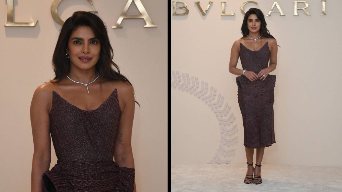 Priyanka Chopra Attends Bvlgari Event in Mumbai