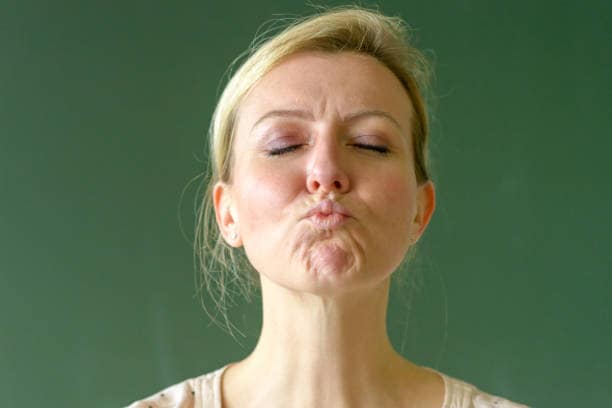 Pursed-lip Breathing: Inhale through the nose for 2 seconds. Follow with a 4-second exhale through the mouth. This technique helps regulate your breathing and keeps your airways open for longer periods of time. Pursed-lip Breathing: Inhale through the nose for 2 seconds. Follow with a 4-second exhale through the mouth. This technique helps regulate your breathing and keeps your airways open for longer periods of time.