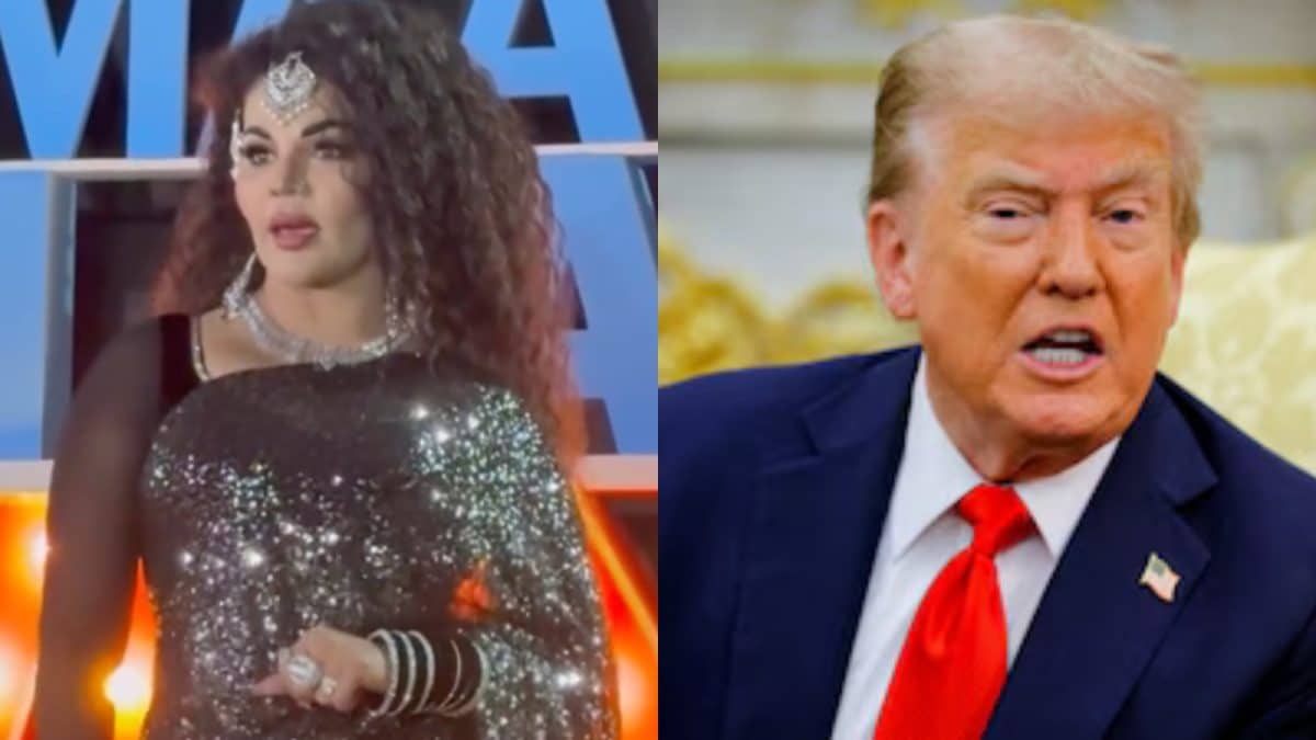 Rakhi Sawant Jokes About Donald Trump Being Her Father