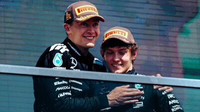 Russell and Antonelli will stay with Mercedes through 2026 (X)