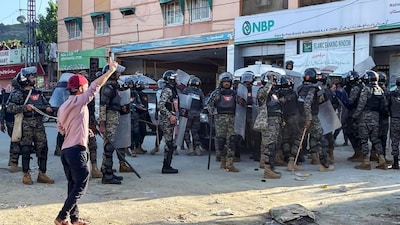 Protest erupts in PoK | AFP Image