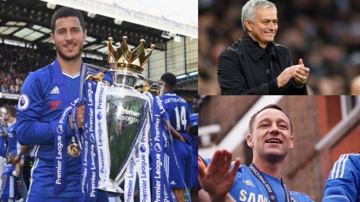 Jose Mourinho, John Terry Messages Move 'Chelsea's Greatest Ever' As Hazard Wells Up In Joy | Watch