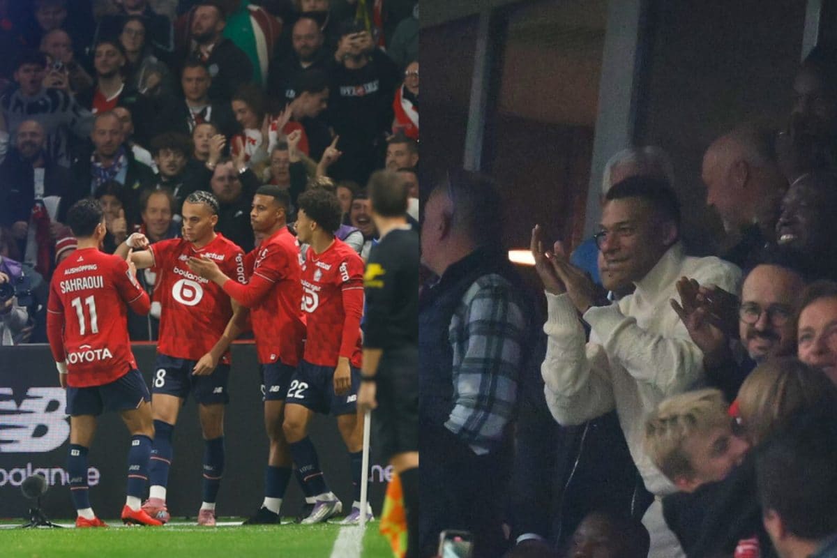 Kylian Mbappe In Attendance As Younger Brother Ethan Nets For Lille Vs PSG