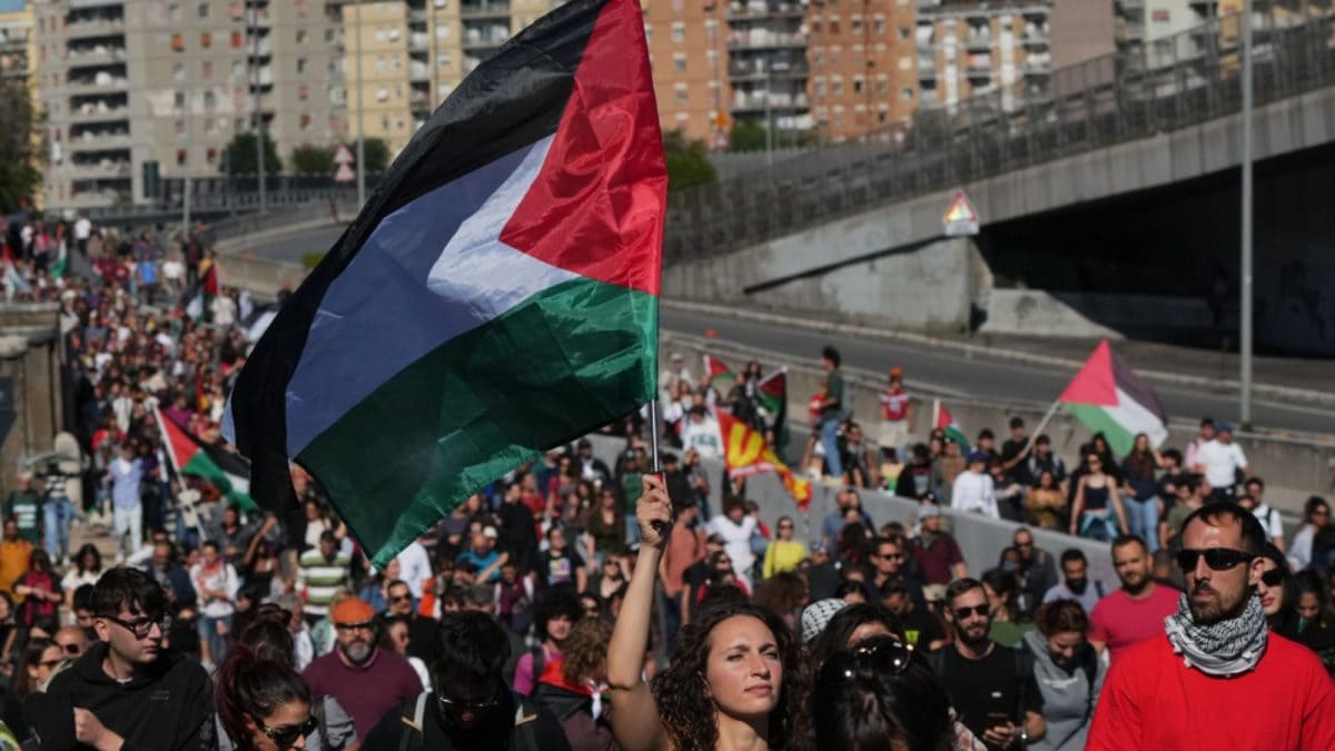 Pro-Palestinian Protesters Seek Cancellation Of Italy's WC Qualifier Against Israel
