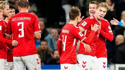 Denmark beat Greece 3-1 as Rasmus Hojlund scores. (X)