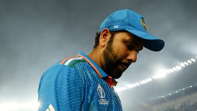 Rohit Sharma failed to score a half-century after playing three ODIs in a series for the first time since 2021.(Picture credit: ICC)