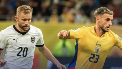 Romania beat Austria 1-0 in the FIFA 2026 World Cup Qualifiers. (X) 