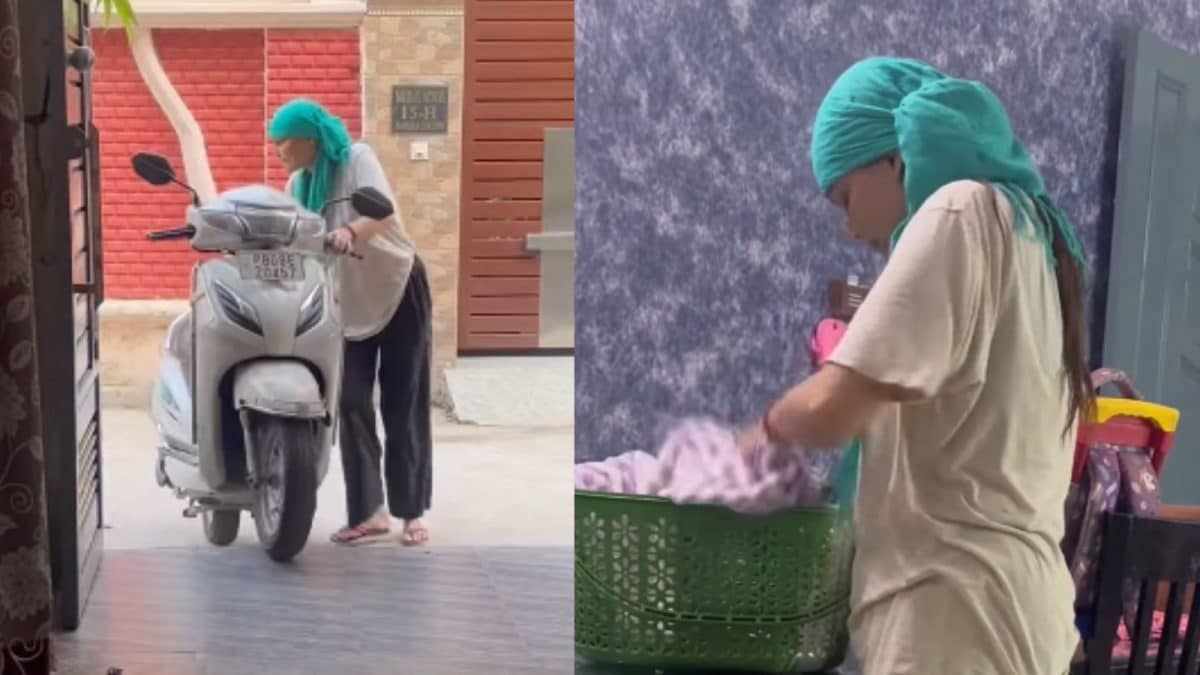 Mother Sparks Debate After Scooter Ride With Newborn 15 Days Post C-Section