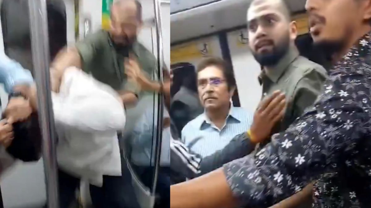 Delhi Metro Brawl: Argument Turns Physical