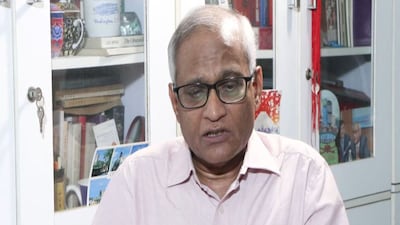 Professor Srikanth Kondapalli, Chinese Studies expert at JNU (ANI)