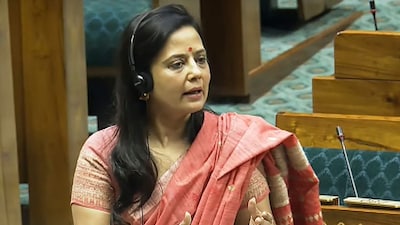 TMC MP Mahua Moitra. (File/PTI)
