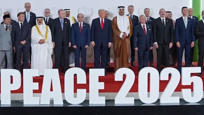 US President Donald Trump and other leaders sign Gaza peace deal in Egypt | Image: AP