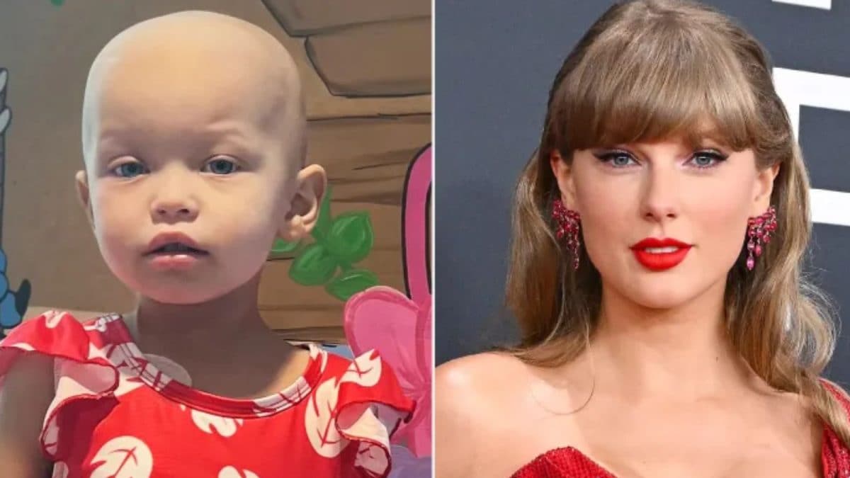 2-Year-Old Girl Calls Taylor Swift 'Friend' After She Donates Rs 87 Lakh For Her Cancer Treatment | Hollywood News - News18