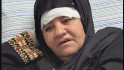 The woman who was injured in the attack.(@infinite_jaz/X)