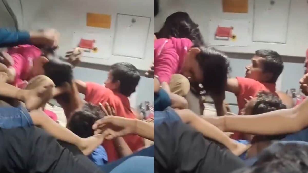 ‘Mahabharat’ Inside Delhi-Bihar Train: Man Pulls Woman Passenger’s Hair Inside Packed Coach, But Why Is She ‘So Calm?'