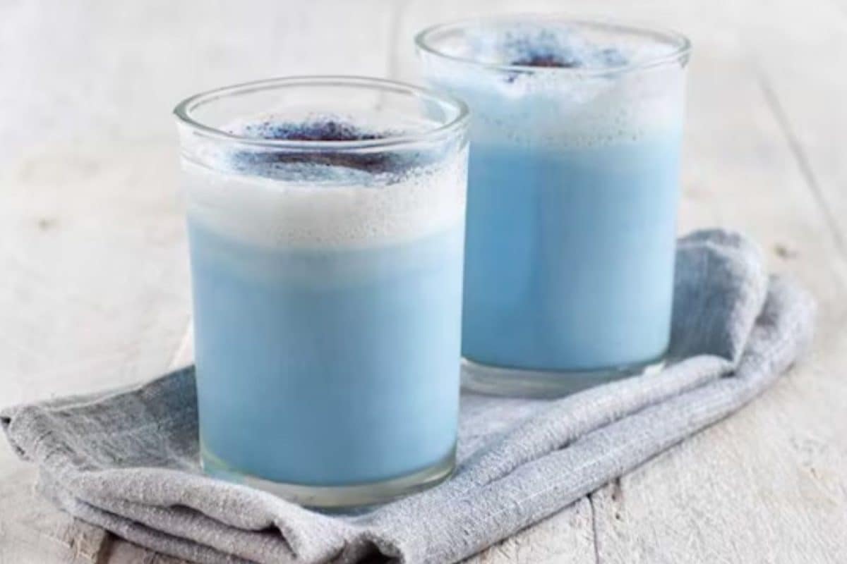The World's Thickest Milk Is Blue In Colour, 1 Litre Makes Babies Gain 100kg