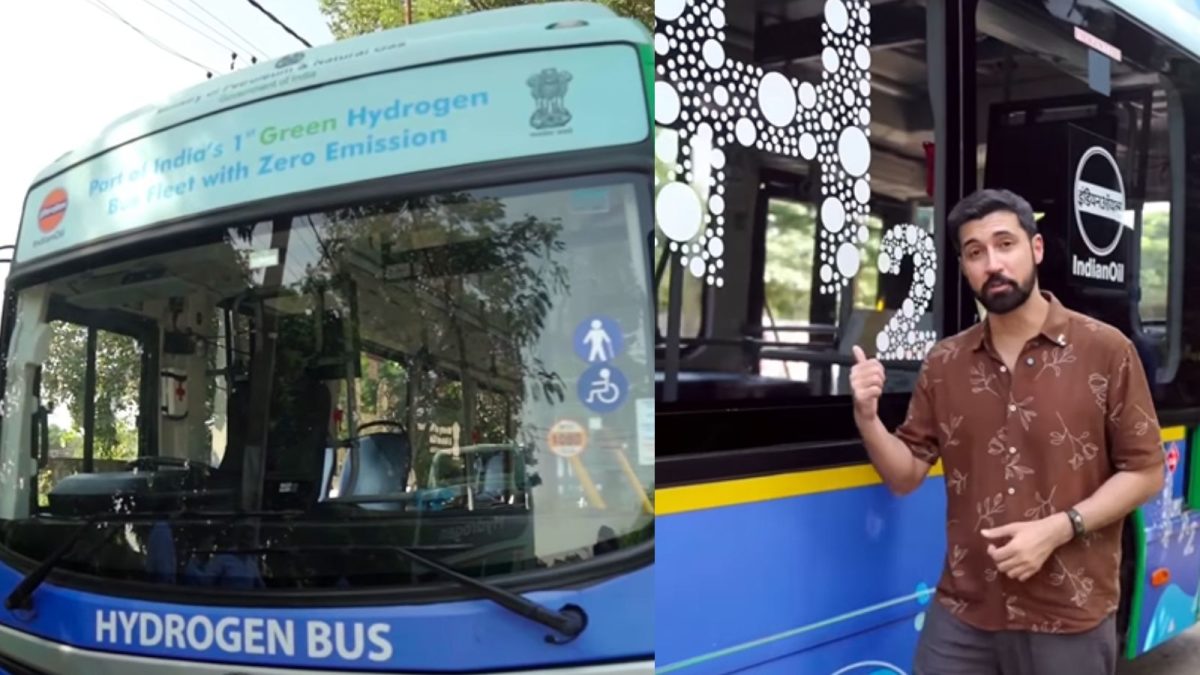 Tata Motors and IOCL Unveil Hydrogen Fuel Cell Bus in India