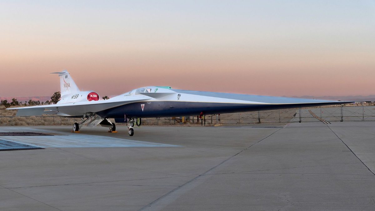 World's Quietest Jet: NASA's Silent Supersonic X-59 Completes First Test Flight