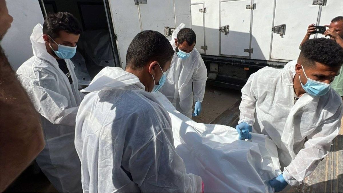 Israel Returns Remains Of 30 Palestinians To Gaza After Bodies Of Two Hostages Handed Over