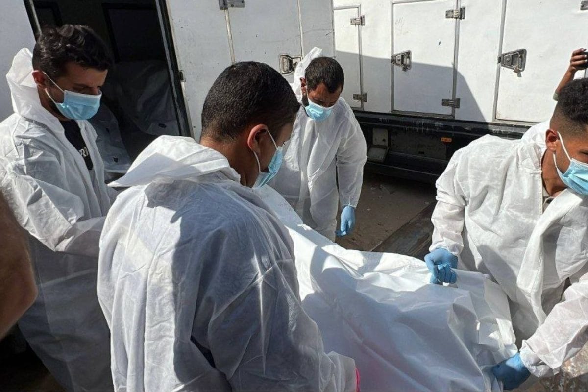 Israel Returns Remains Of 30 Palestinians To Gaza After Bodies Of Two Hostages Handed Over