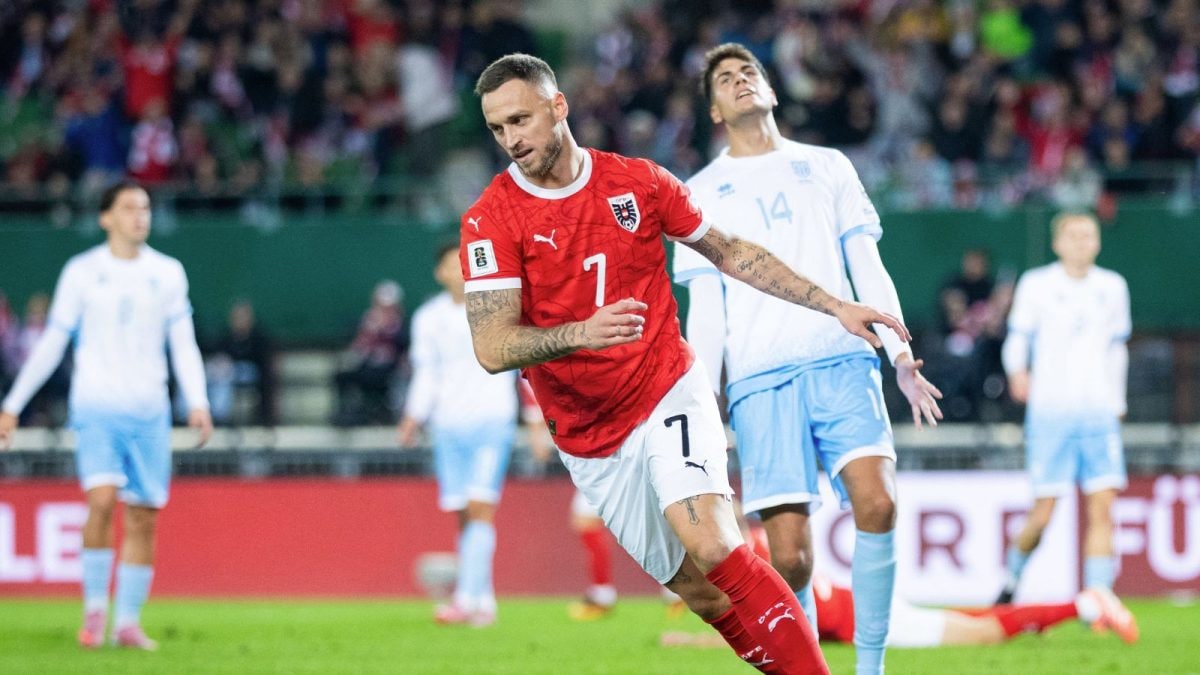 Marko Arnautovic Scripts History! Austria Rout San Marino