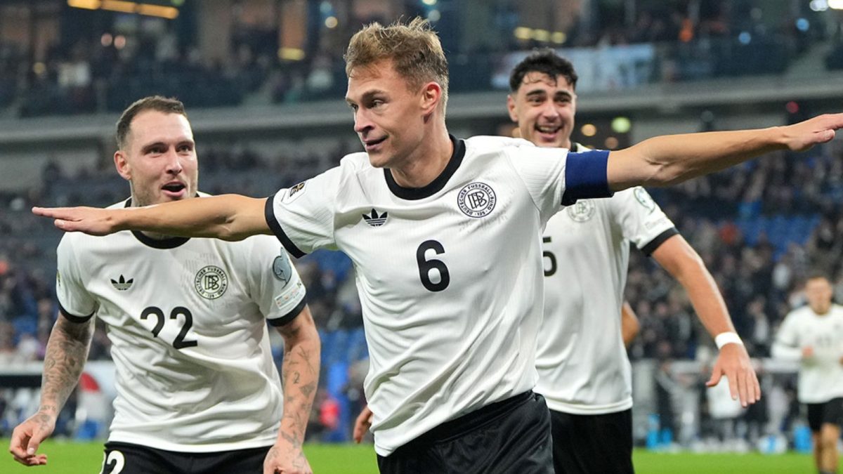 Watch| Joshua Kimmich Hits 'The Chopper' After Brace As Germany Steamroll Luxembourg