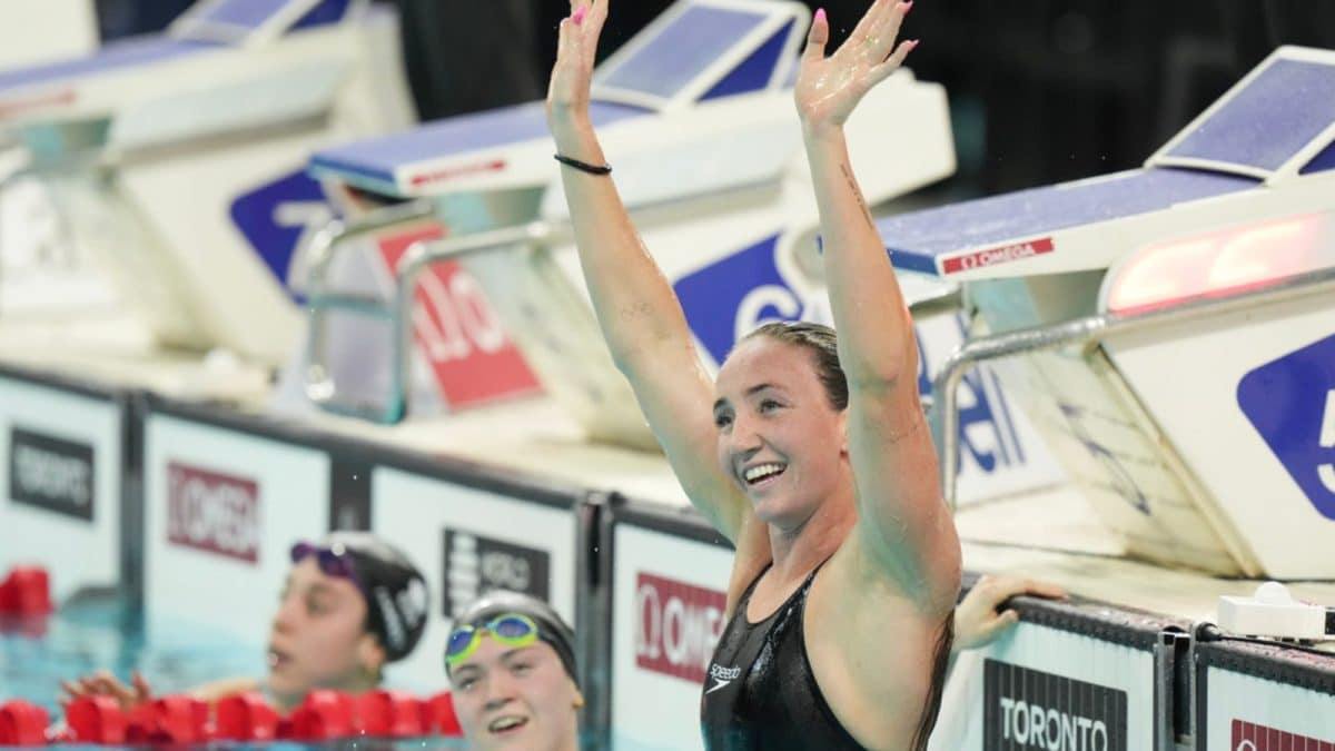 Lani Pallister Smashes Katie Ledecky’s 800m Record At Toronto World Cup