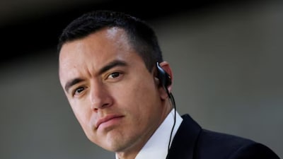 Ecuador President Daniel Noboa (Reuters)