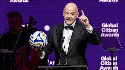 Gianni Infantino. (Picture credit: AP)