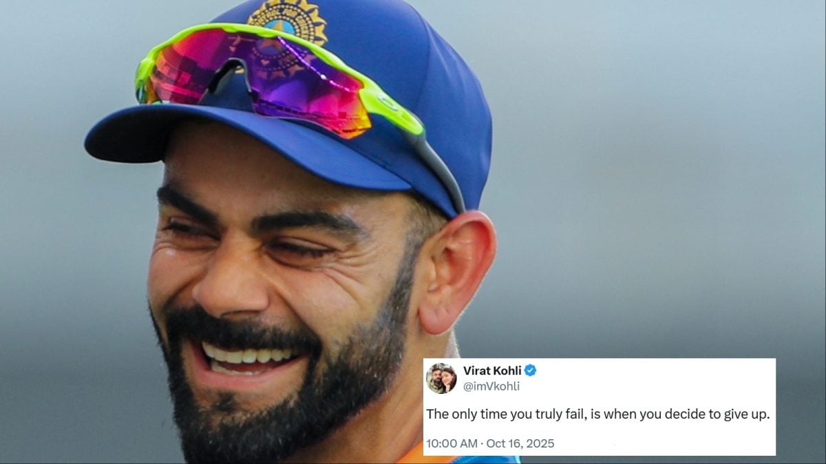 'When You Decide To Give Up…' Virat Kohli's Cryptic Tweet Ahead Of