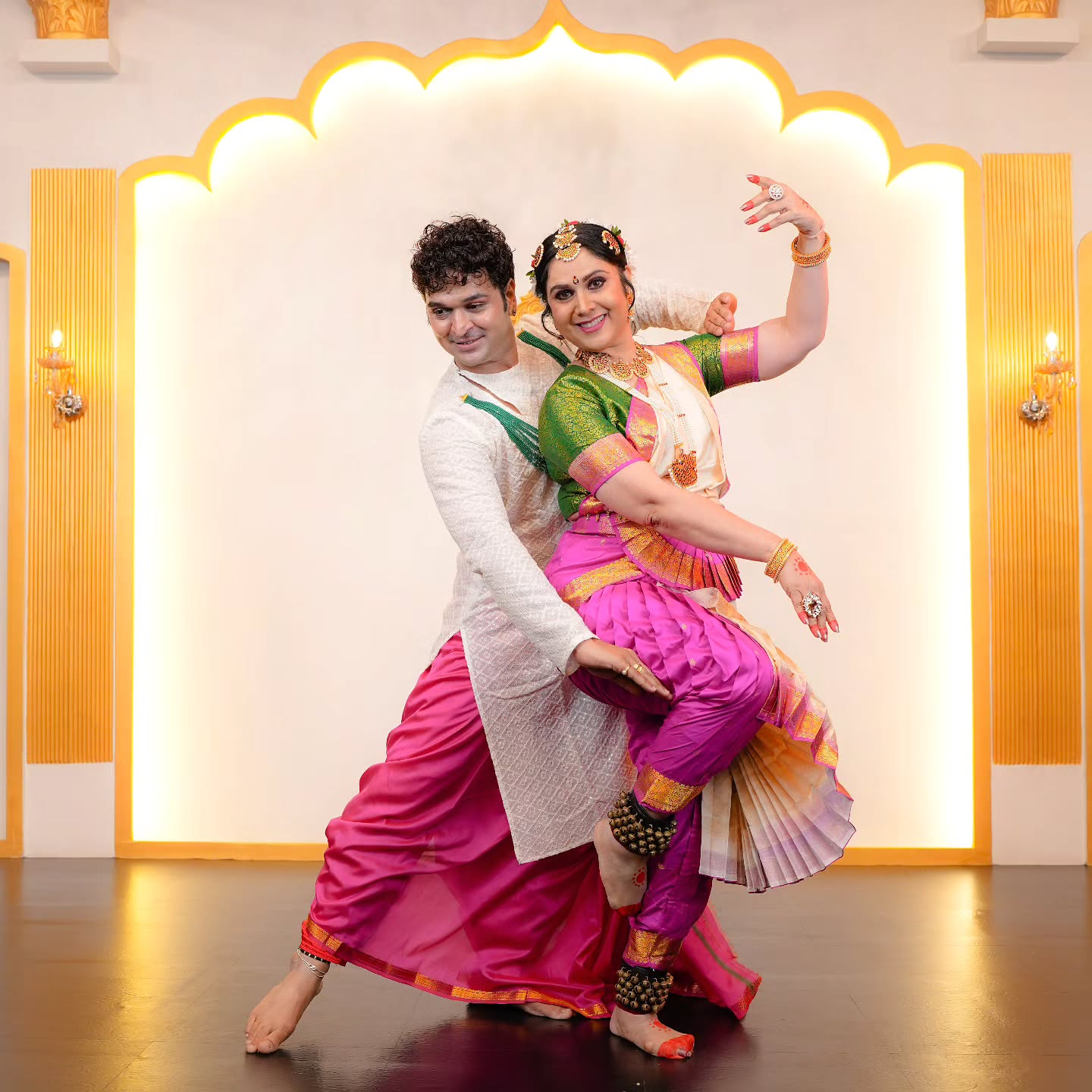 A proud mother of two, Meenakshi runs Indian classical dance classes in America, far from the flashing cameras of Bollywood. A proud mother of two, Meenakshi runs Indian classical dance classes in America, far from the flashing cameras of Bollywood.