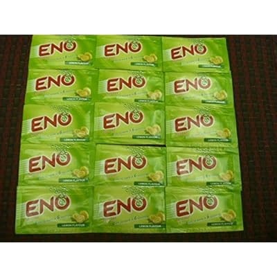 Is there any price difference between fake ENO and the real one? While one sachet of the antacid, containing 5 gms of the product, retails at Rs 10 at medical shops, anything below it might be a warning sign.  Is there any price difference between fake ENO and the real one? While one sachet of the antacid, containing 5 gms of the product, retails at Rs 10 at medical shops, anything below it might be a warning sign.