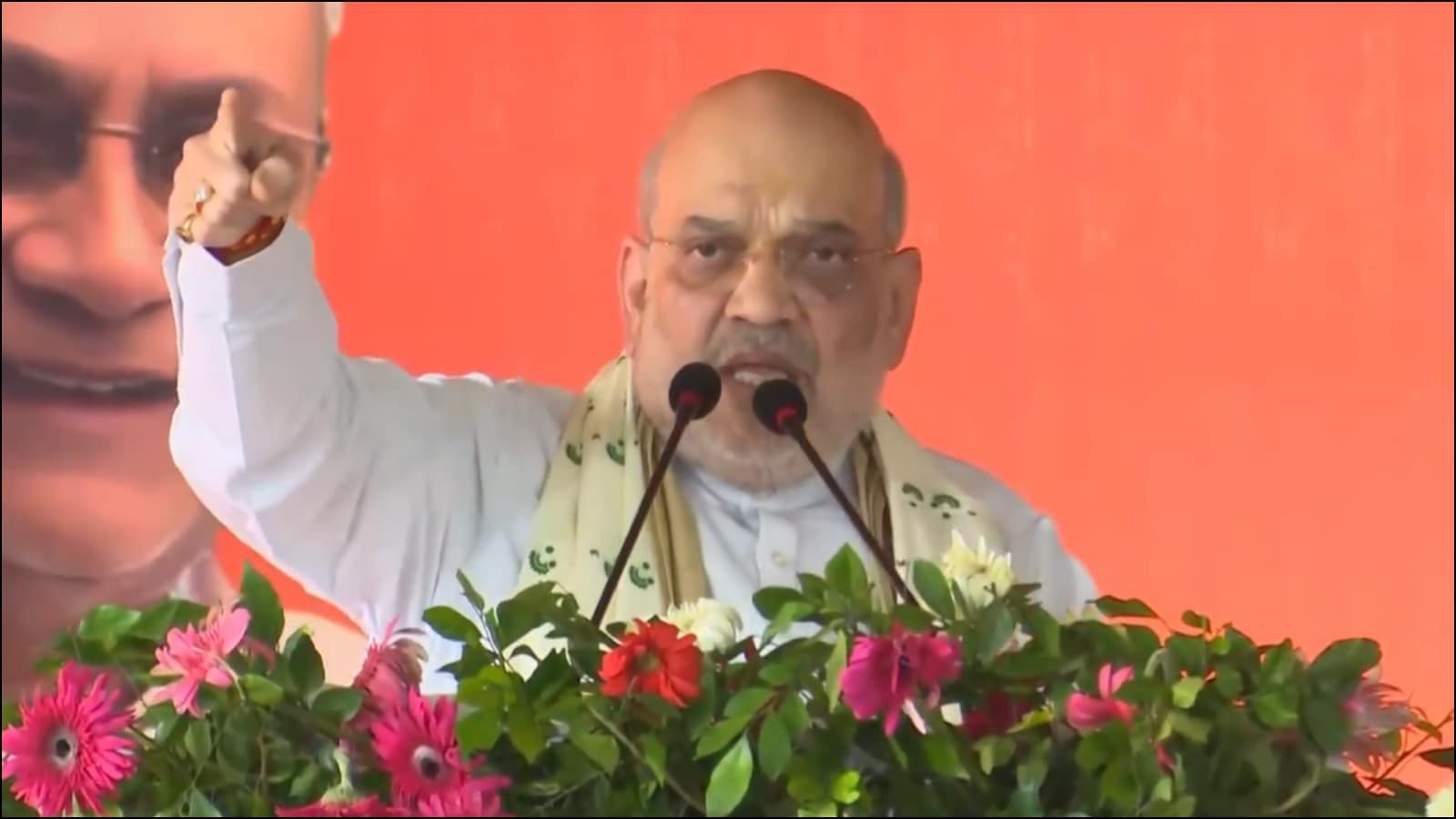 'Terrorists Were Treated With Biryani': Amit Shah Attacks Congress-RJD Alliance At Bihar Rally