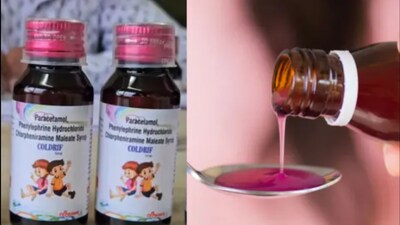 The complaint stated that Coldrif Syrup was given to children under five years old for common cough and cold. (Representative/News18 Hindi)