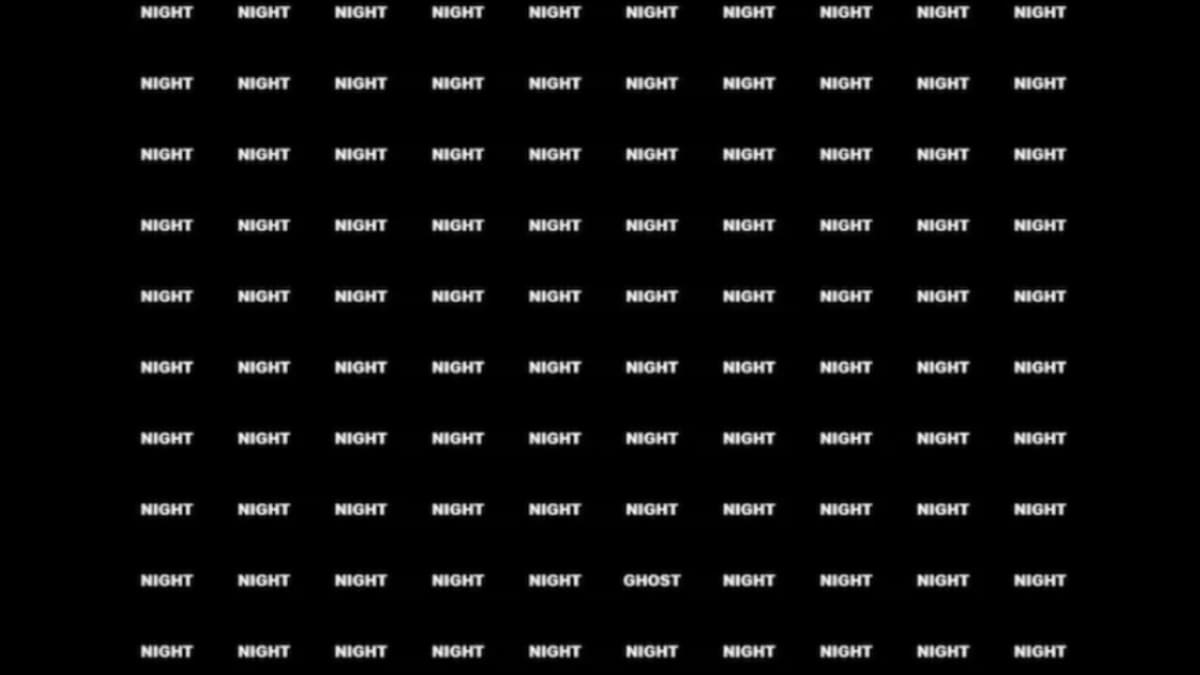 Can You Spot The 'Ghost' In The Nights?