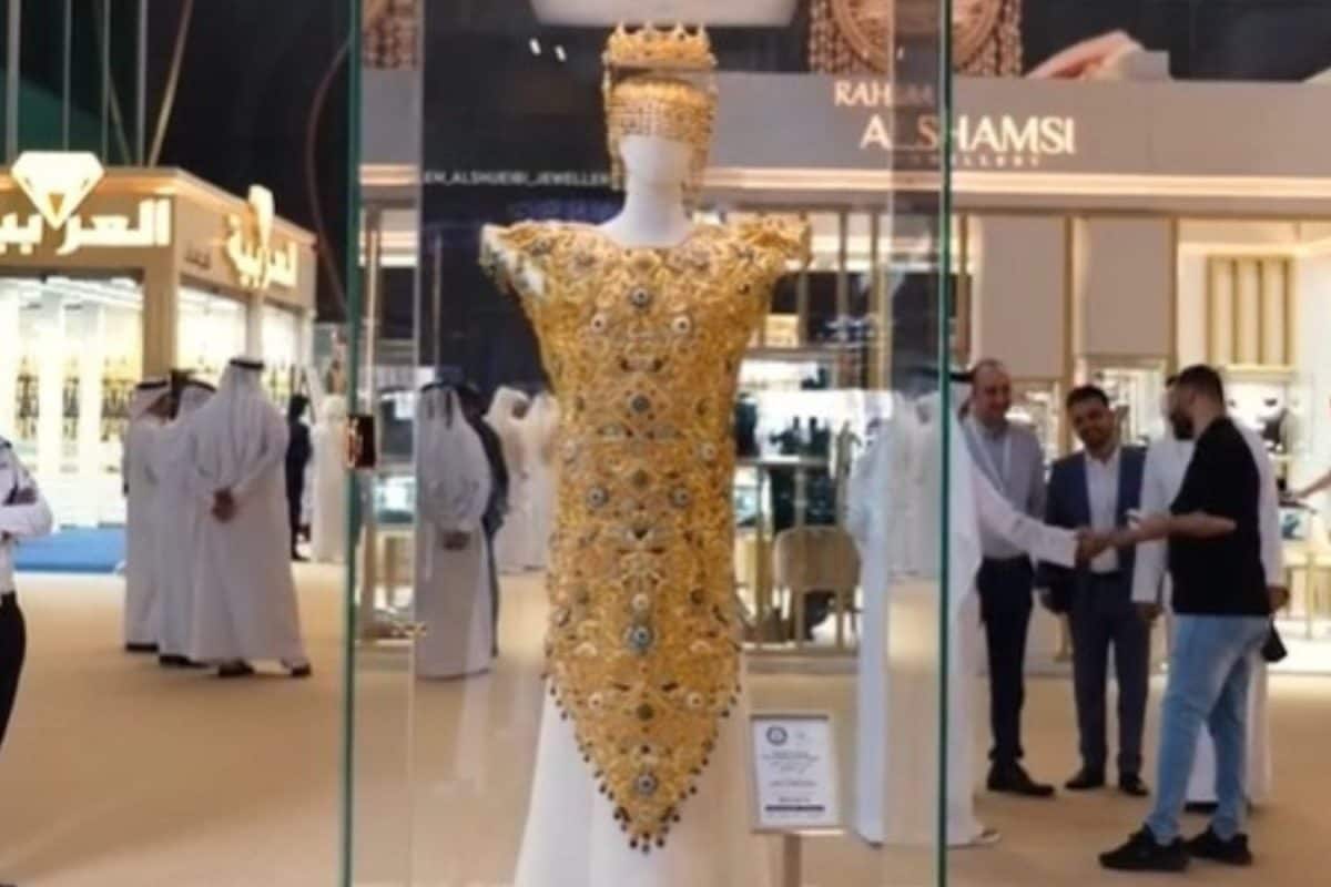 Dubai’s ₹9.65 Crore Gold Dress Stuns The World, Sets Guinness Record