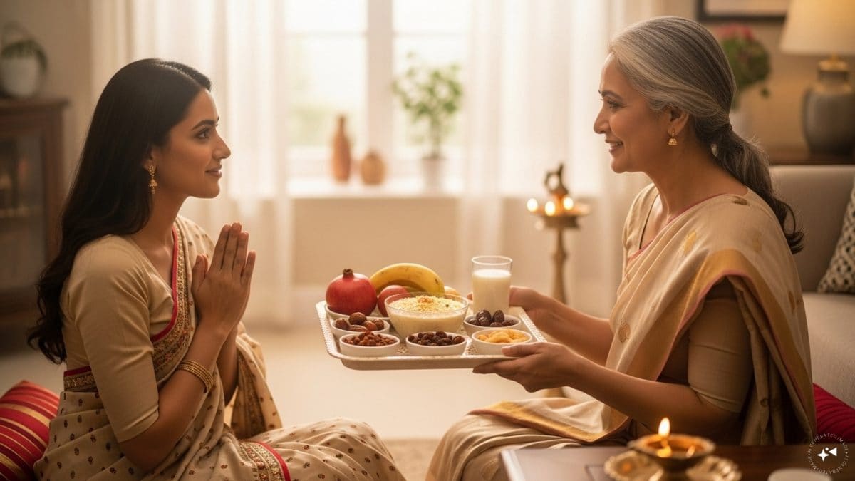 Karwa Chauth 2025: What Goes Into A Traditional Sargi Thali