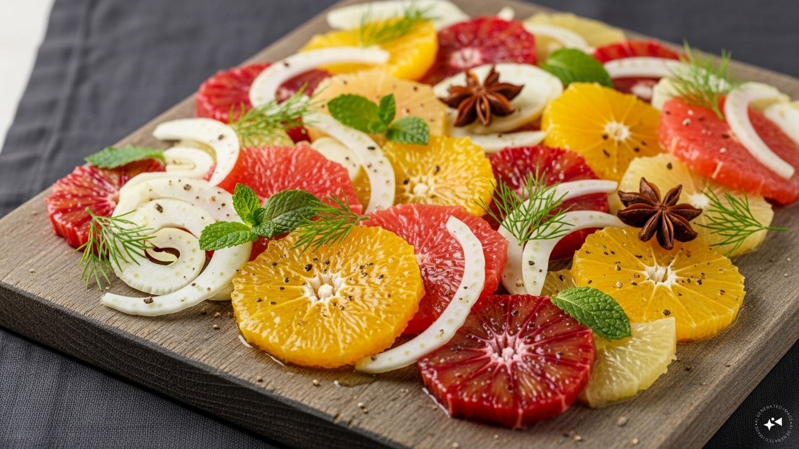 Citrus & Fennel Salad: Combine citrus segments with thinly sliced fennel and mint. Dress with olive oil and a pinch of sea salt.