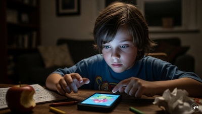 Increased screen time is causing early myopia in children.