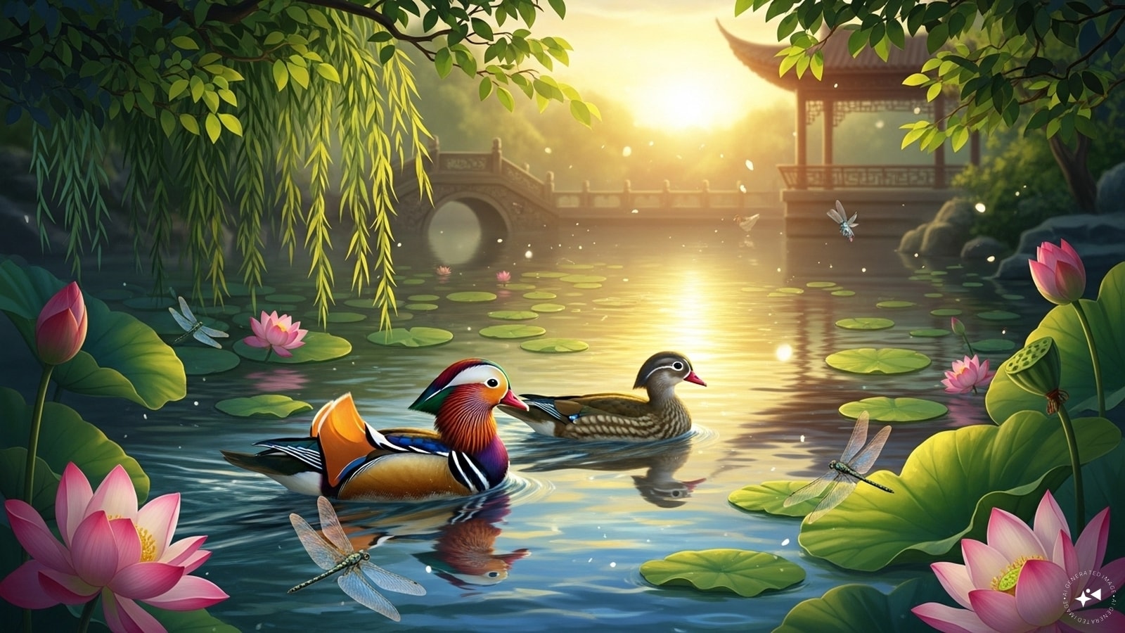 Feng Shui Tips: Where To Place Mandarin Ducks Feng Shui Tips: Where To Place Mandarin Ducks