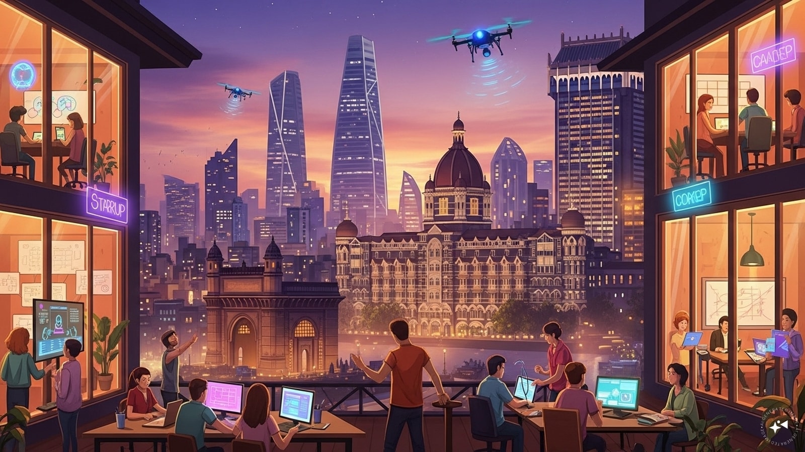 Maharashtra: Financial capital with a thriving startup and corporate ecosystem.