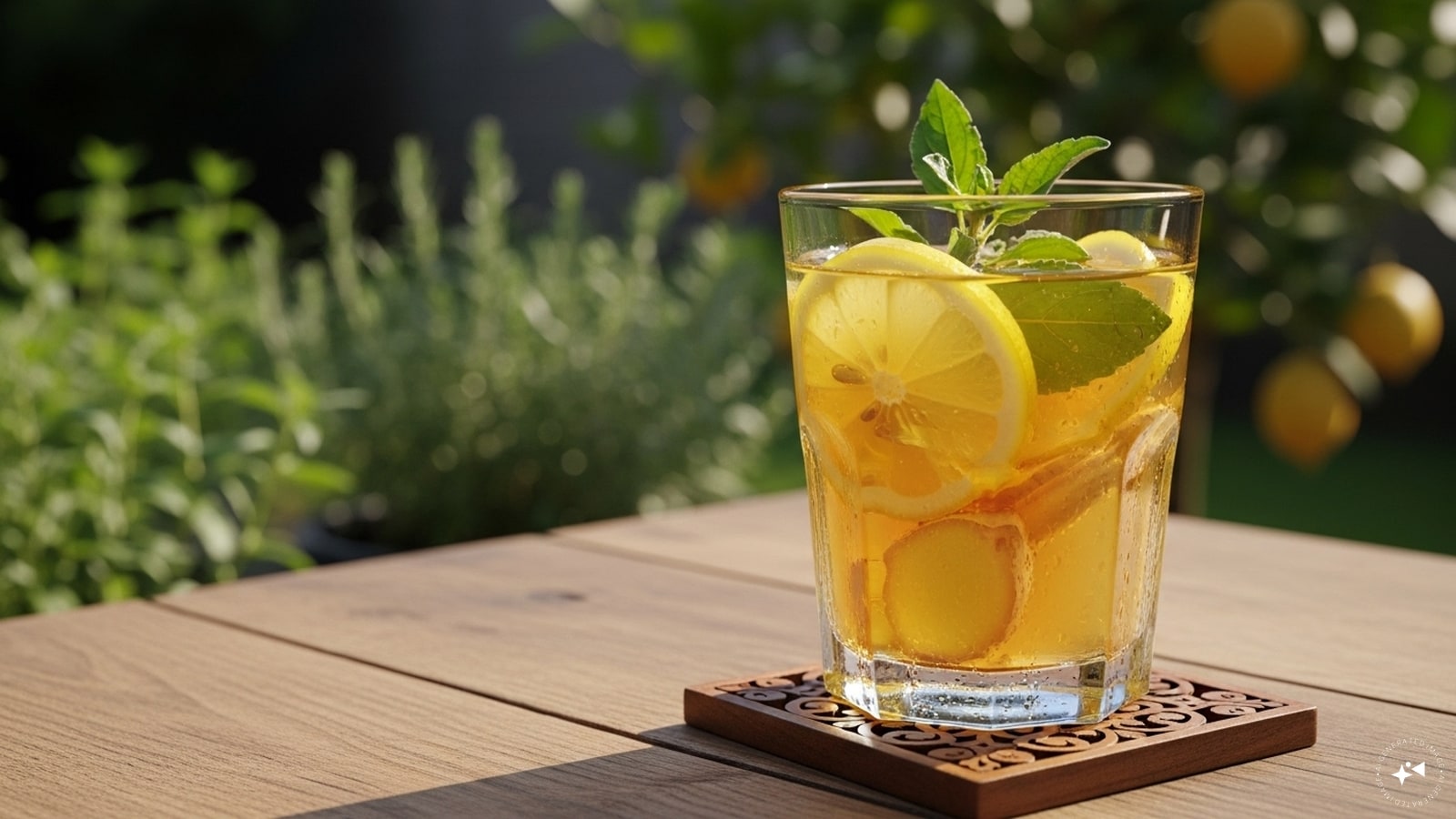 Here’s how to make Tulsi Ginger Lemonade.  Here’s how to make Tulsi Ginger Lemonade.