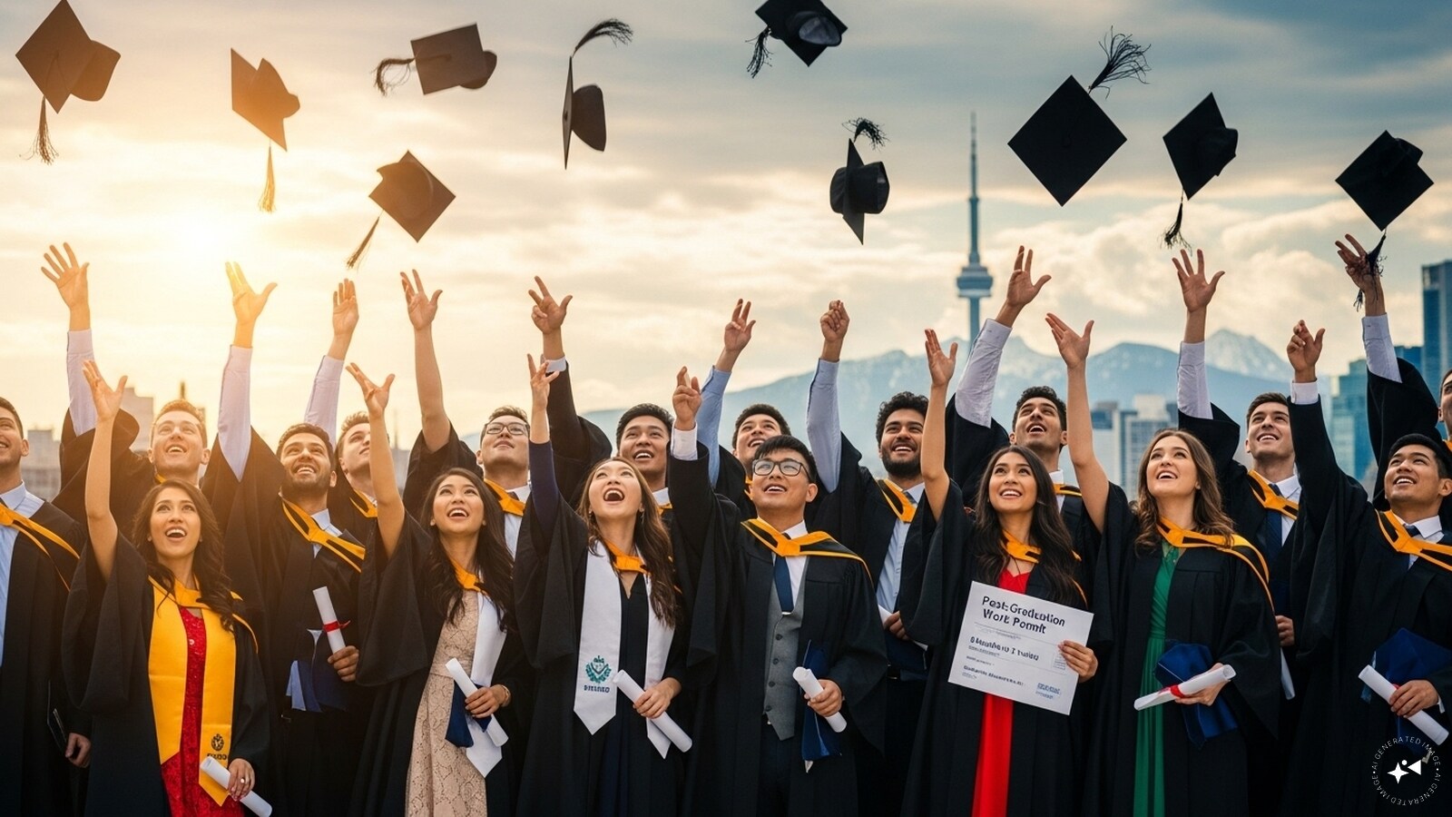   Canada: PGWP allows international graduates to work for any employer without sponsorship. Validity ranges from 8 months to 3 years, depending on the length of the academic program. 