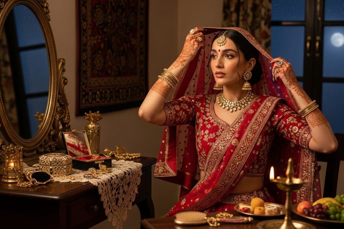 Ayurveda, Glow Masks, And Minimal Glam: The Modern Karwa Chauth Beauty Code