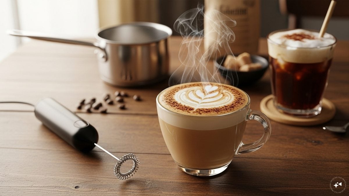Whip Up Cafe-Style Frothy Coffee At Home, No Blender Needed!