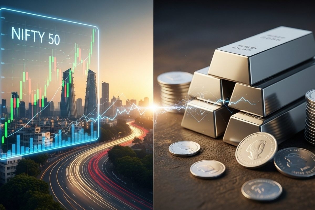 Silver vs Nifty 50: How They Performed During Past Crises; Should You Switch From Equity To Metal?
